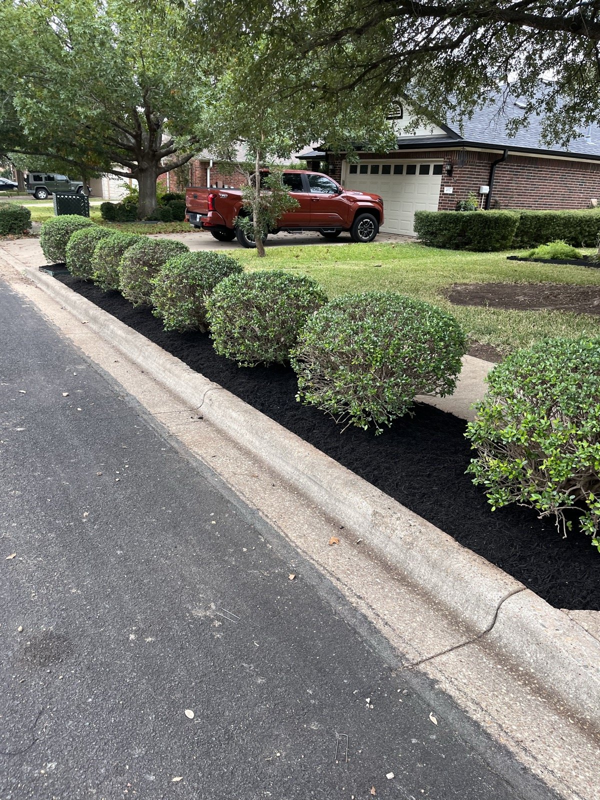 Front yard by Lawn On